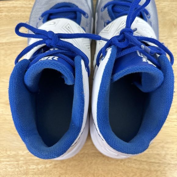 Nike Kyrie Flytrap 3 White Varsity Royal Blue Basketball Size 10 - Picture 12 of 13
